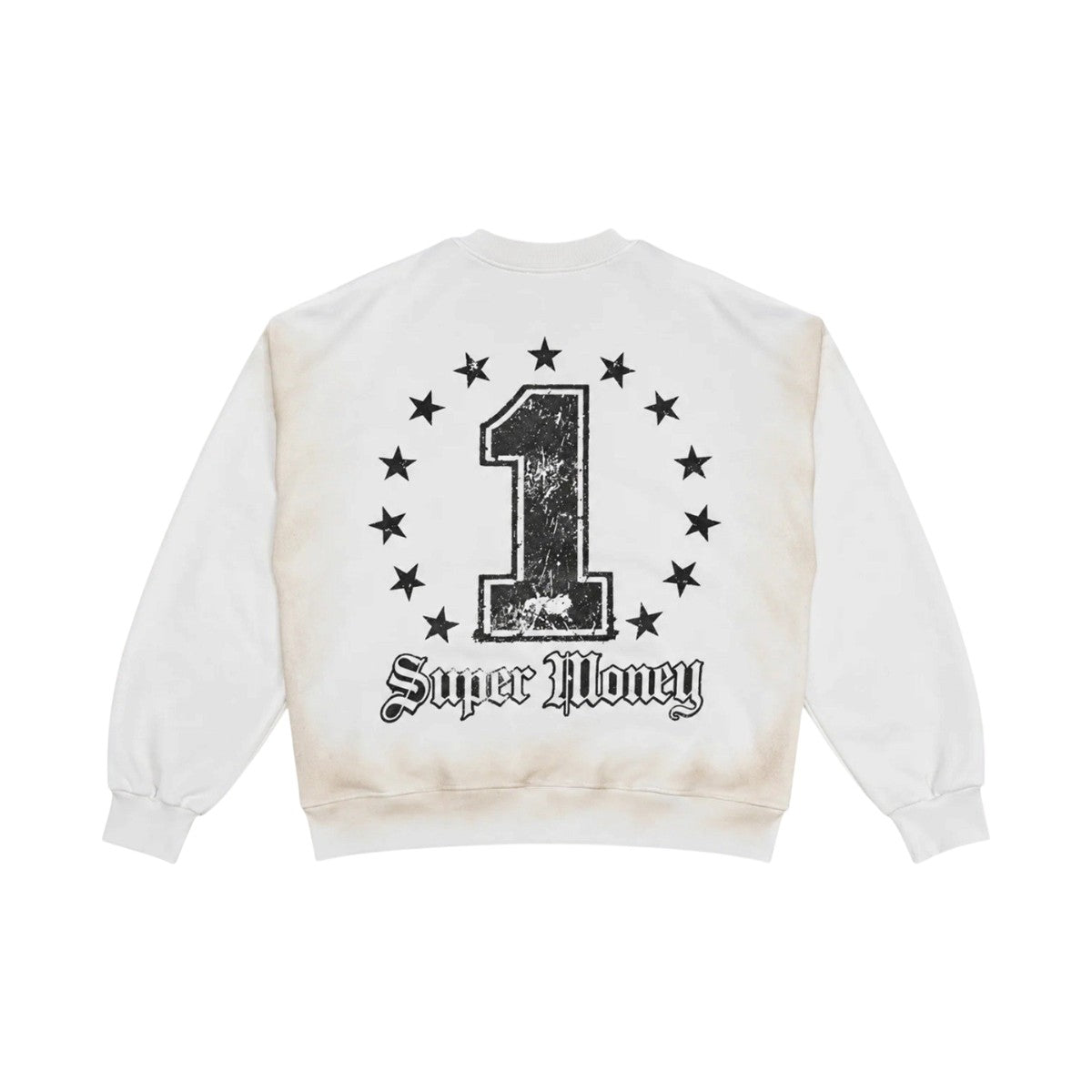 ARTSUPERMONEY Felpa ArtSuperMoney uomo SH102 100 Grillz Crew Neck Bianco SH102 100