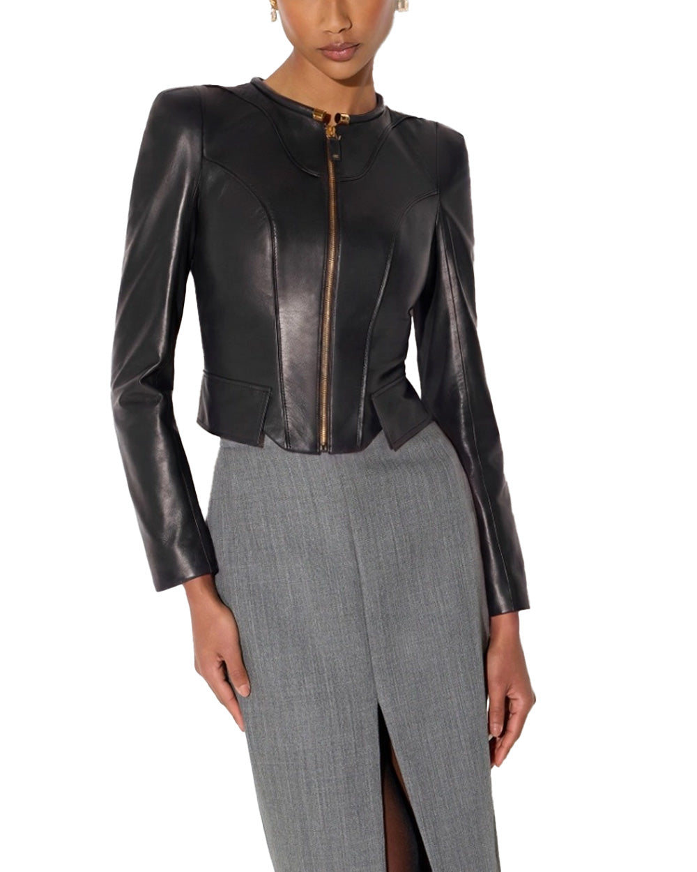 ELISABETTA FRANCHI Giacca ELISABETTA FRANCHI donna GD06G66E2 Nera GD06G66E2 110