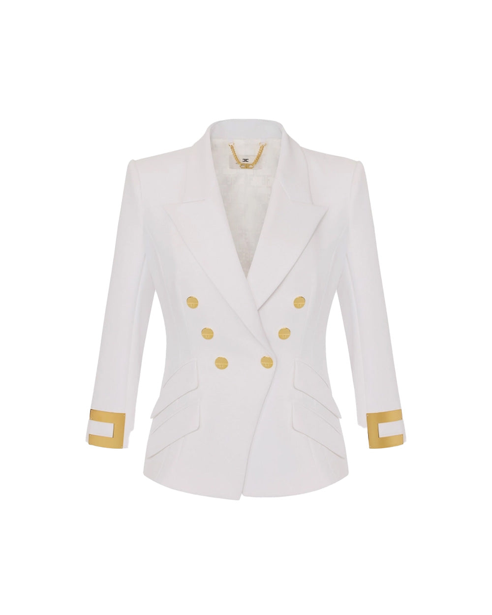 ELISABETTA FRANCHI Giacca ELISABETTA FRANCHI donna GI26866E2 Avorio GI26866E2 360