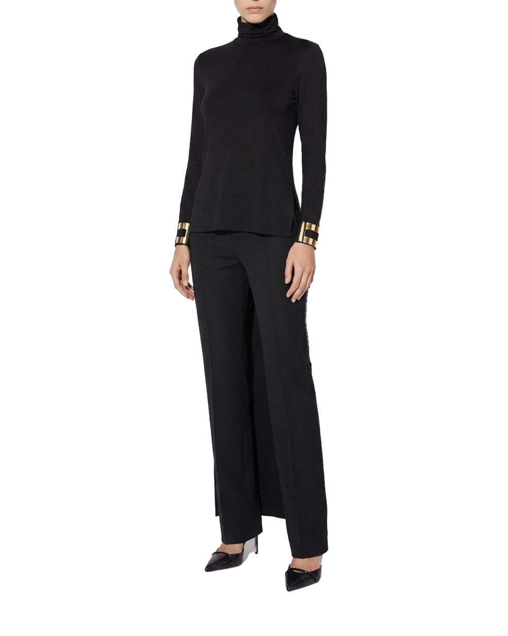 ELISABETTA FRANCHI Maglia ELISABETTA FRANCHI donna MD00467E2 Nera MD00467E2 110