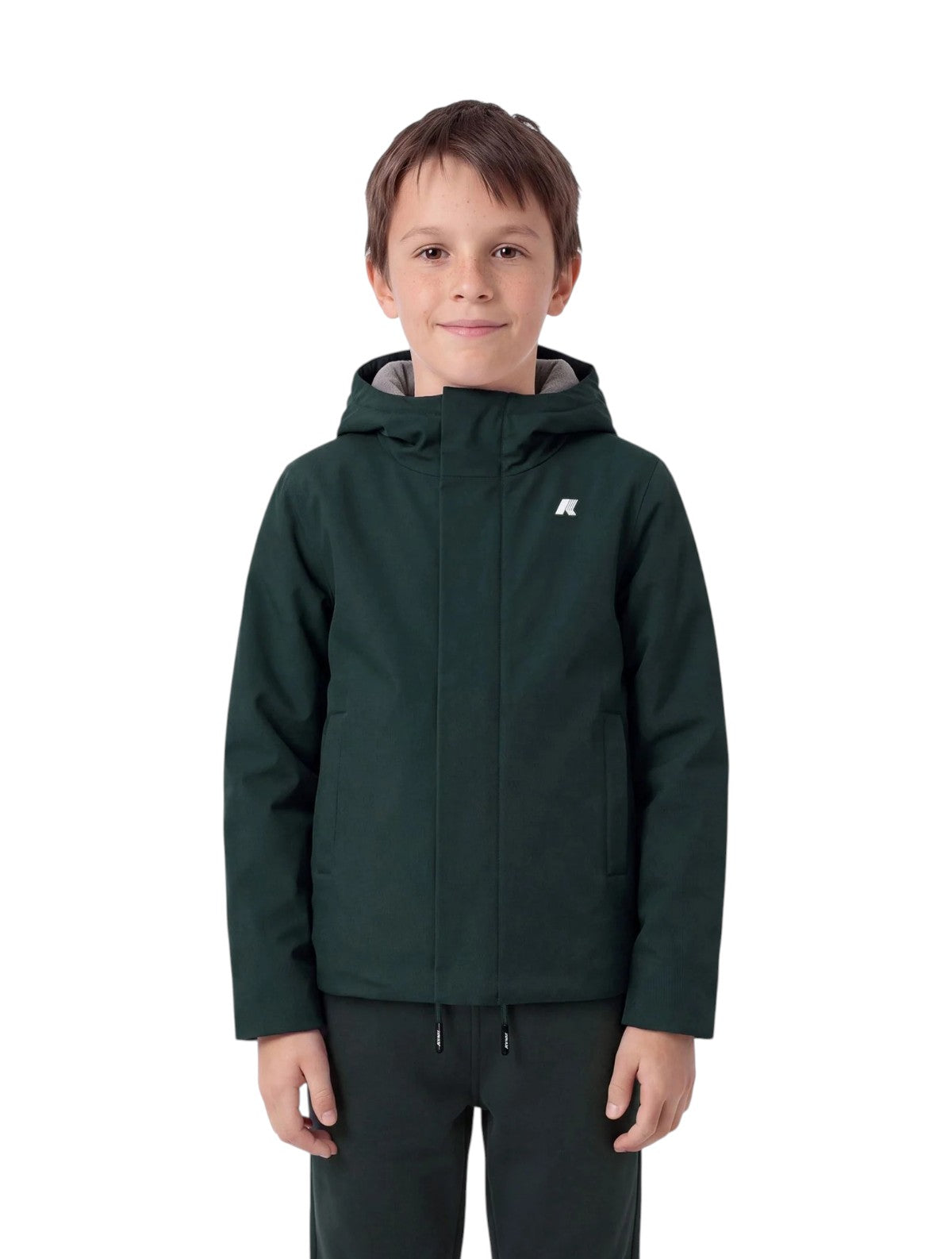 K-WAY Giubbino K-Way bambino K1128FW DAA Jacko Twill Marmotta K1128FW DAA