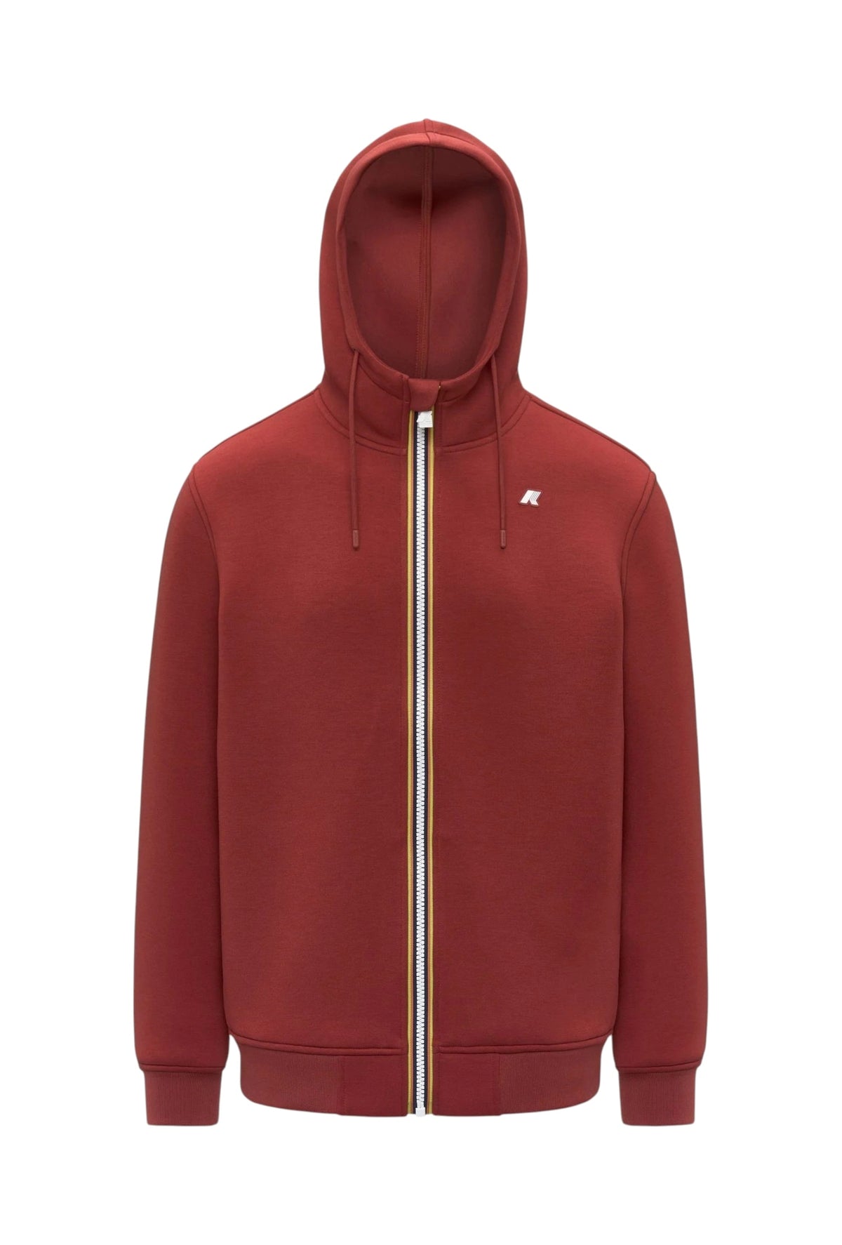 K-WAY Felpa K-Way uomo K2141DW XKQ Rainer Spacer Rosso K2141DW XKQ
