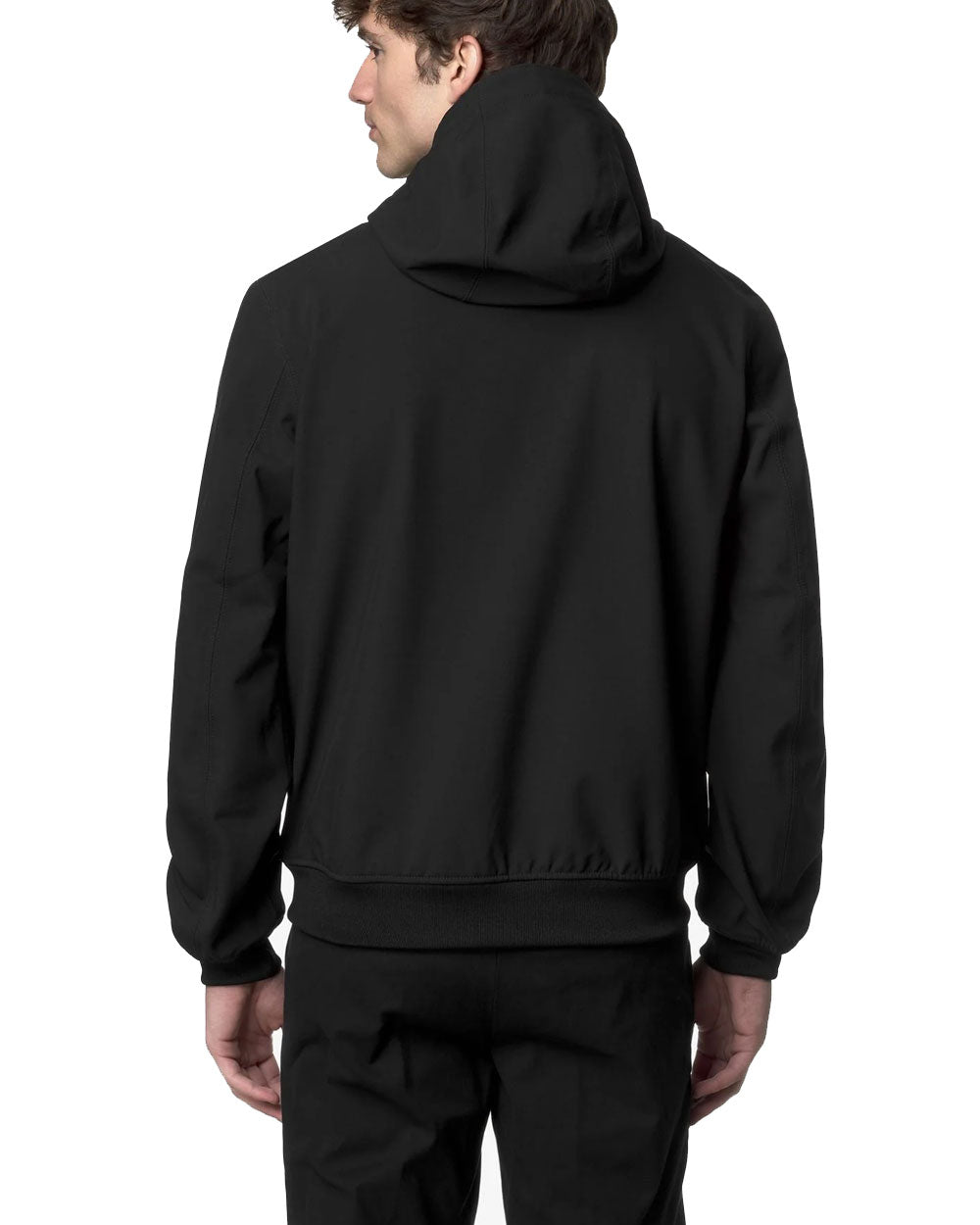 K-WAY Giubbino K-Way uomo K3135KW Joachim Bonded Black pure Blue Depth<BR/> K3135KW A3C