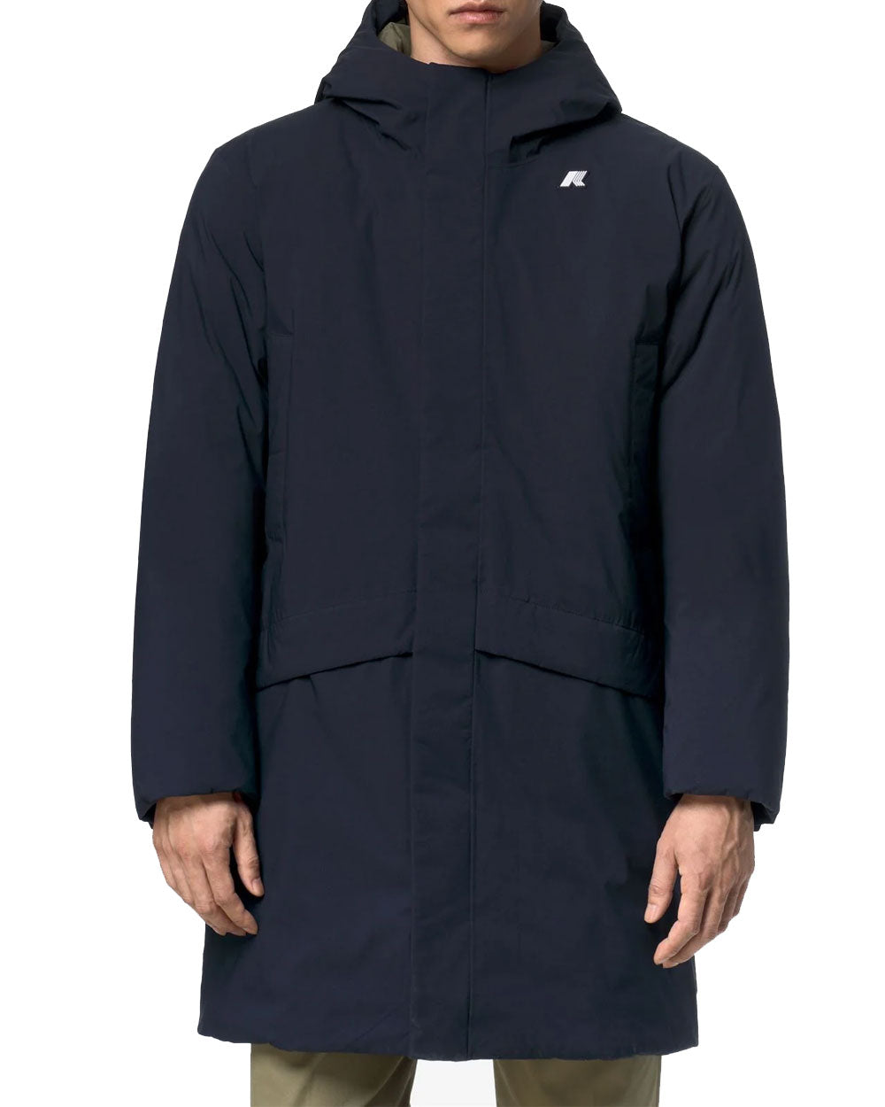K-WAY Giubbino K-Way uomo K4131KW Jarno St Thermo blu verde<BR/><BR/> K4131KW D0C