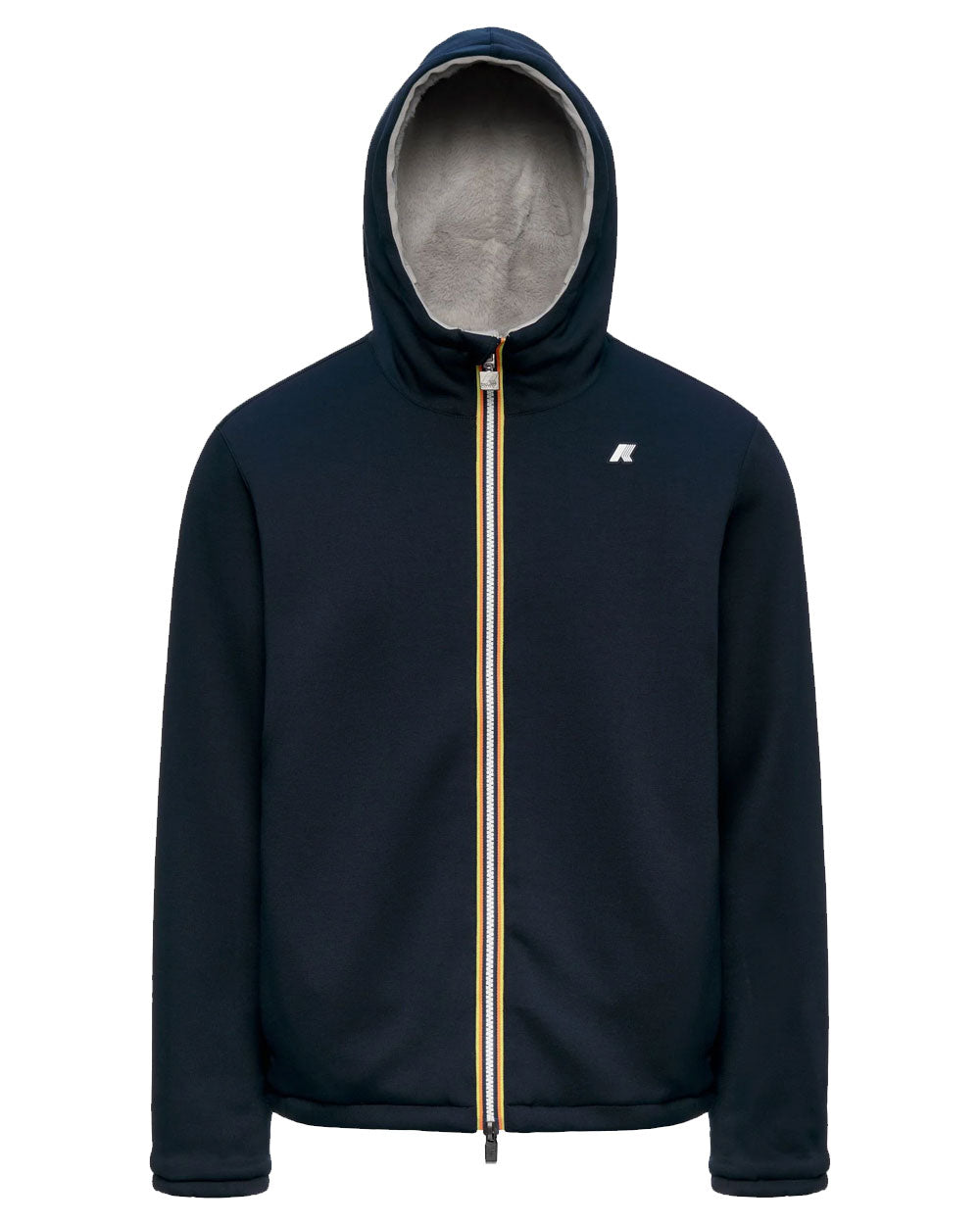 K-WAY Giubbino K-Way uomo K4132IW Jack Light Spacer Fur Double blu grigio<BR/><BR/> K4132IW D0K