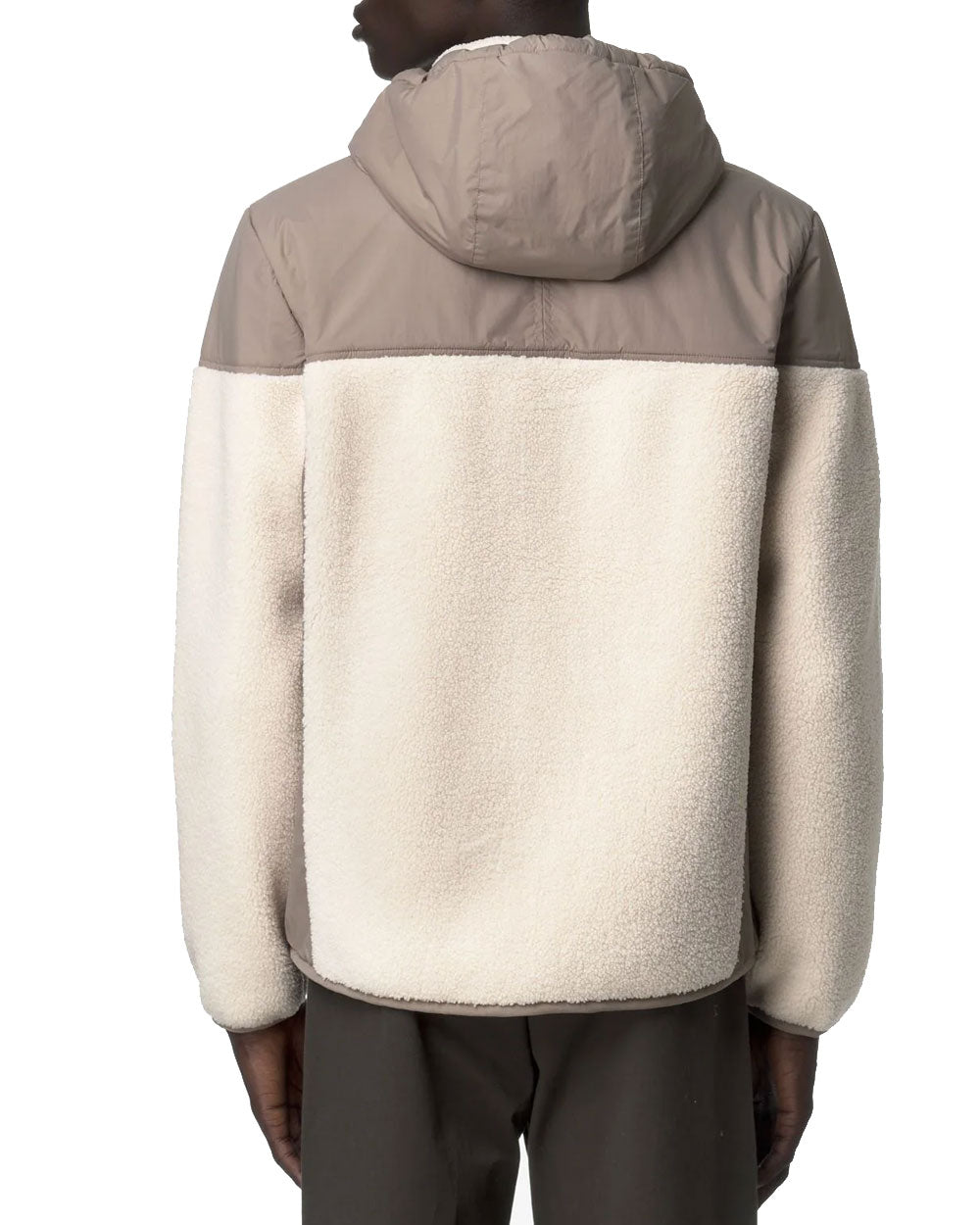 K-WAY Giubbino K-Way uomo K5122SW Samson 4.0 Orsetto beige ecrù<BR/> K5122SW A02