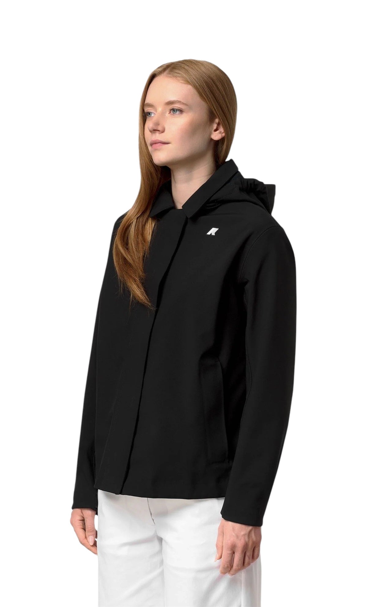 K-WAY Giubbino K-Way donna K51453W A3C Bleizou Bonded Nero K51453W A3C