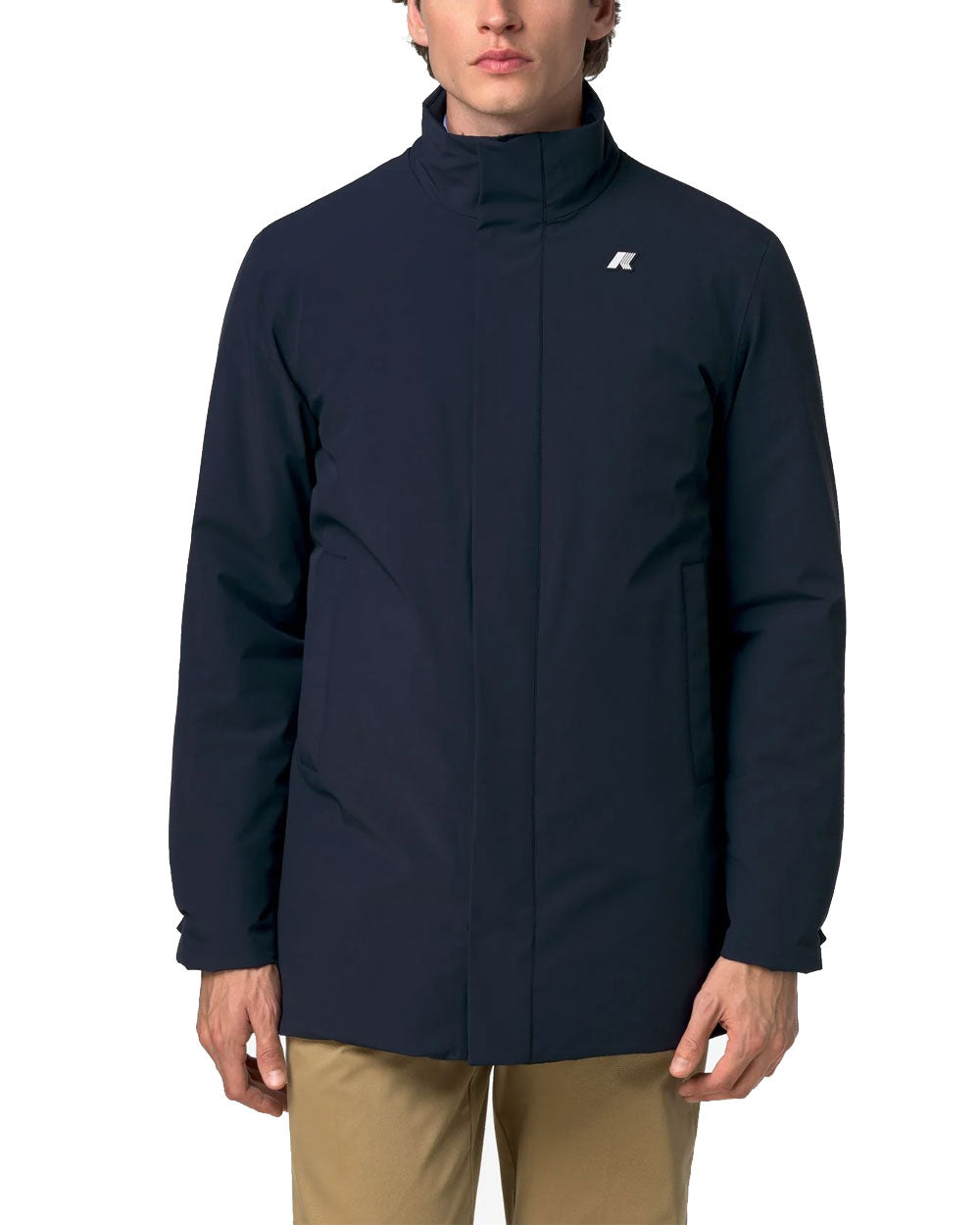 K-WAY Giubbino K-Way uomo K6127YW Duke St Warm blu depth<BR/><BR/> K6127YW K89
