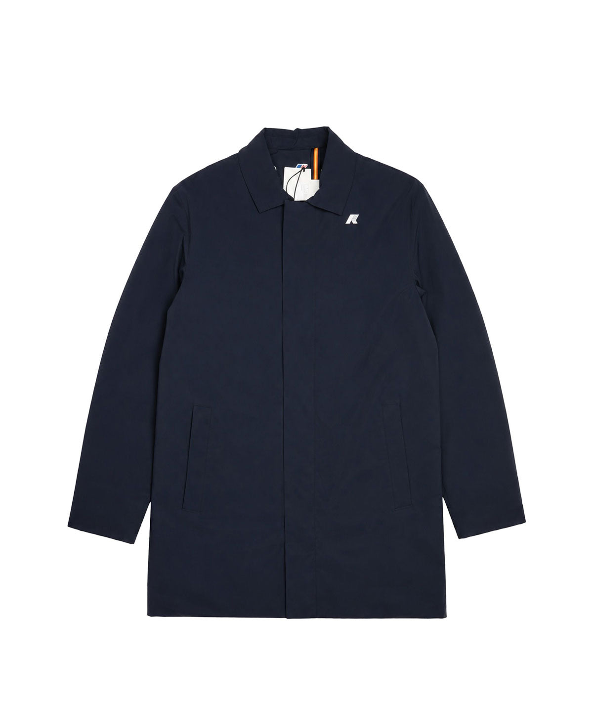 K-WAY Giubbino K-Way uomo K6127ZW Benoit warm blu depth<BR/> K6127ZW K89