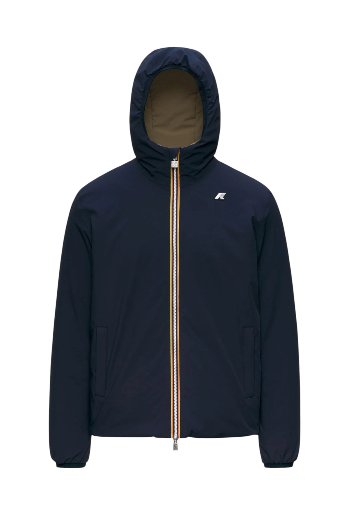 K-WAY Giubbino K-Way uomo K6128VW D0C Jack ST Warm Double Blu Verde K6128VW D0C