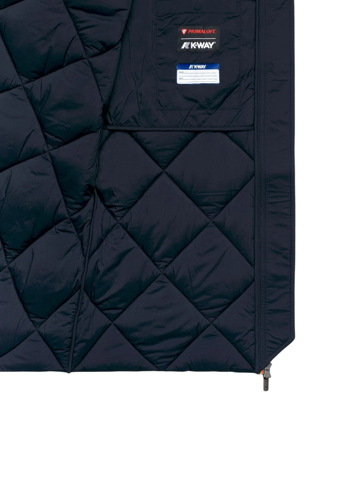 K-WAY Giubbino K-Way donna K6135MW DBA Mindy Wool Nylon Warm Blu K6135MW DBA