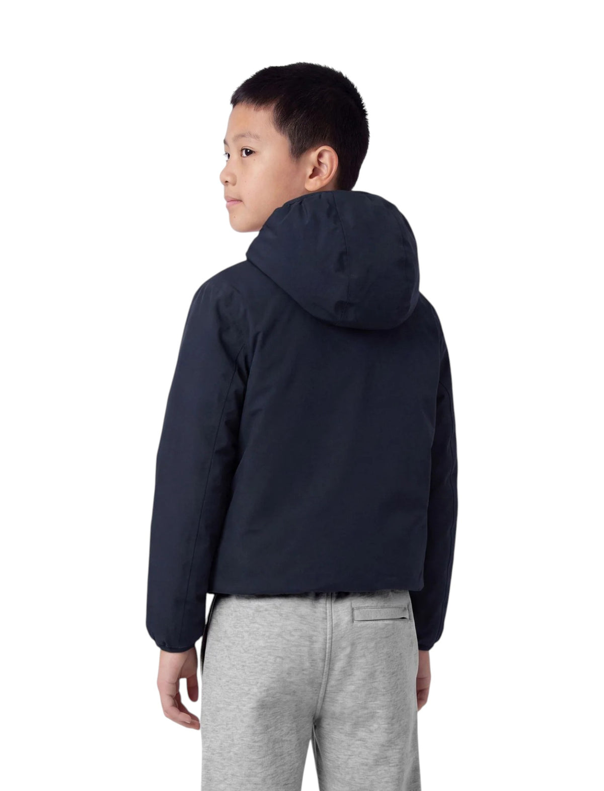 K-WAY Giubbino K-Way bambino K71337W DA9 Jack St Warm Double Blu Arancio K71337W DA9