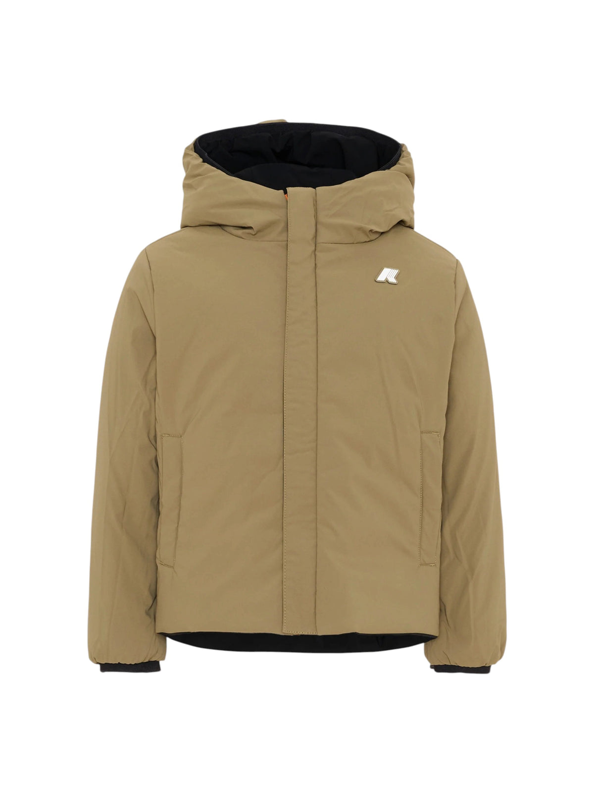 K-WAY Giubbino K-Way bambino K71337W DBZ Jack St Warm Double Nero Verde K71337W DBZ