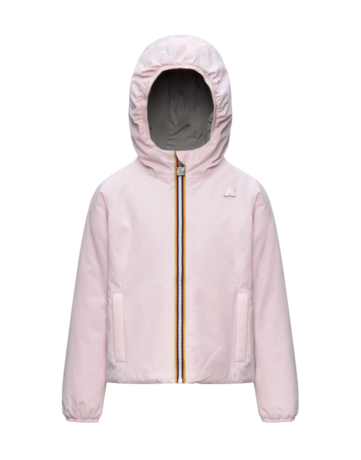 K-WAY Giubbino K-Way bambina K71339W DA4 Lily St Warm Double Rosa Ghiaccio K71339W DA4