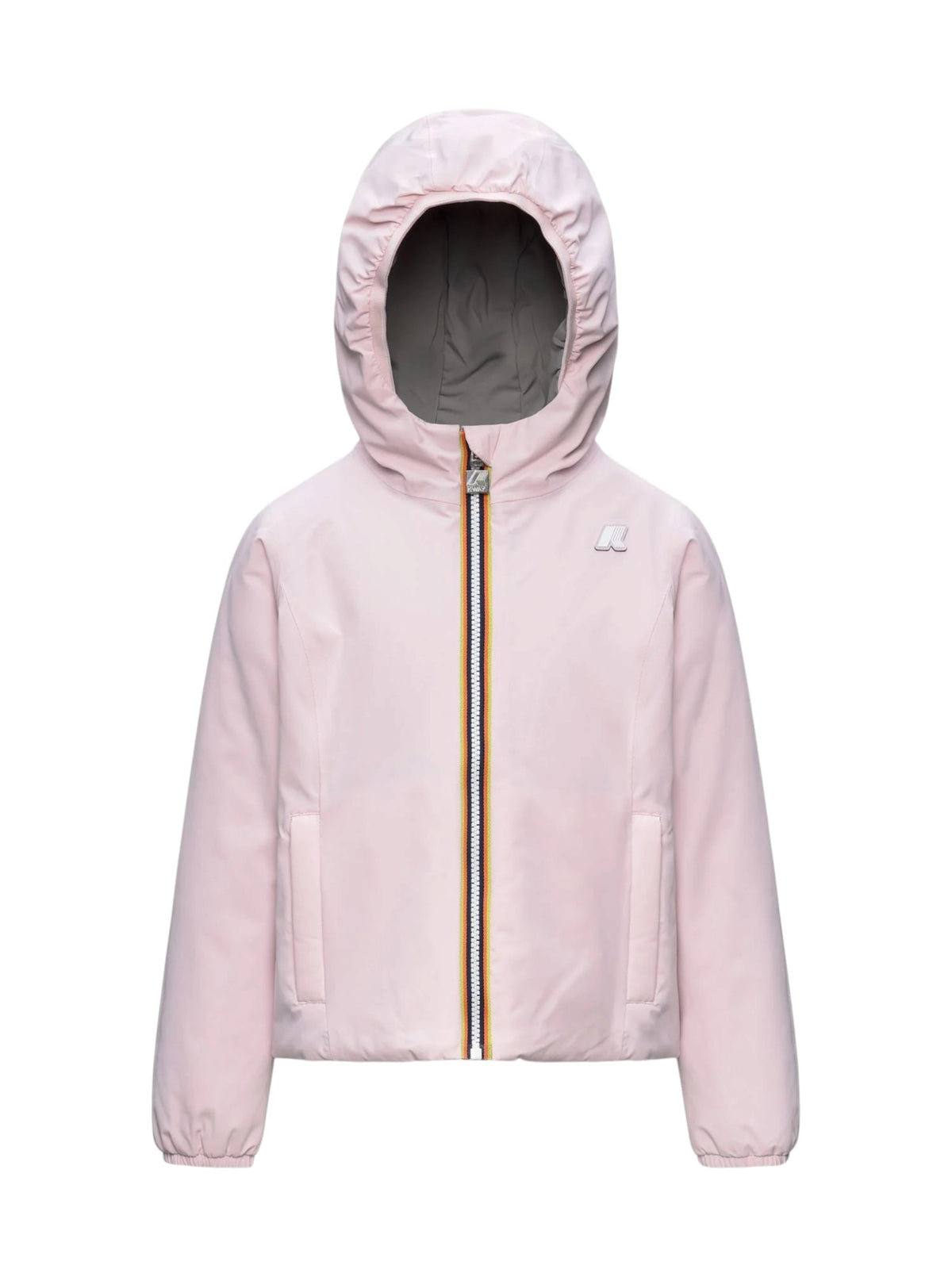 K-WAY Giubbino K-Way bambina K71339W DA4 4A 6A Lily St Warm Double Rosa Ghiaccio K71339W DA446A