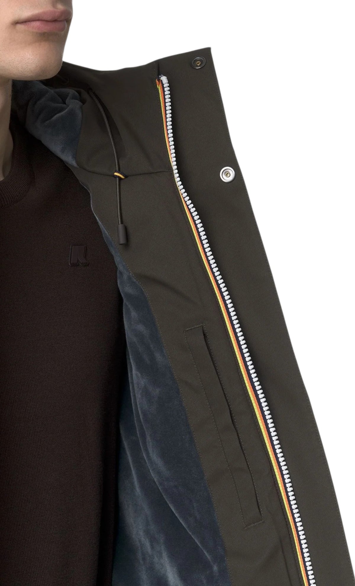 K-WAY JACKO TWILL MARMOTTA K8133DW B2V