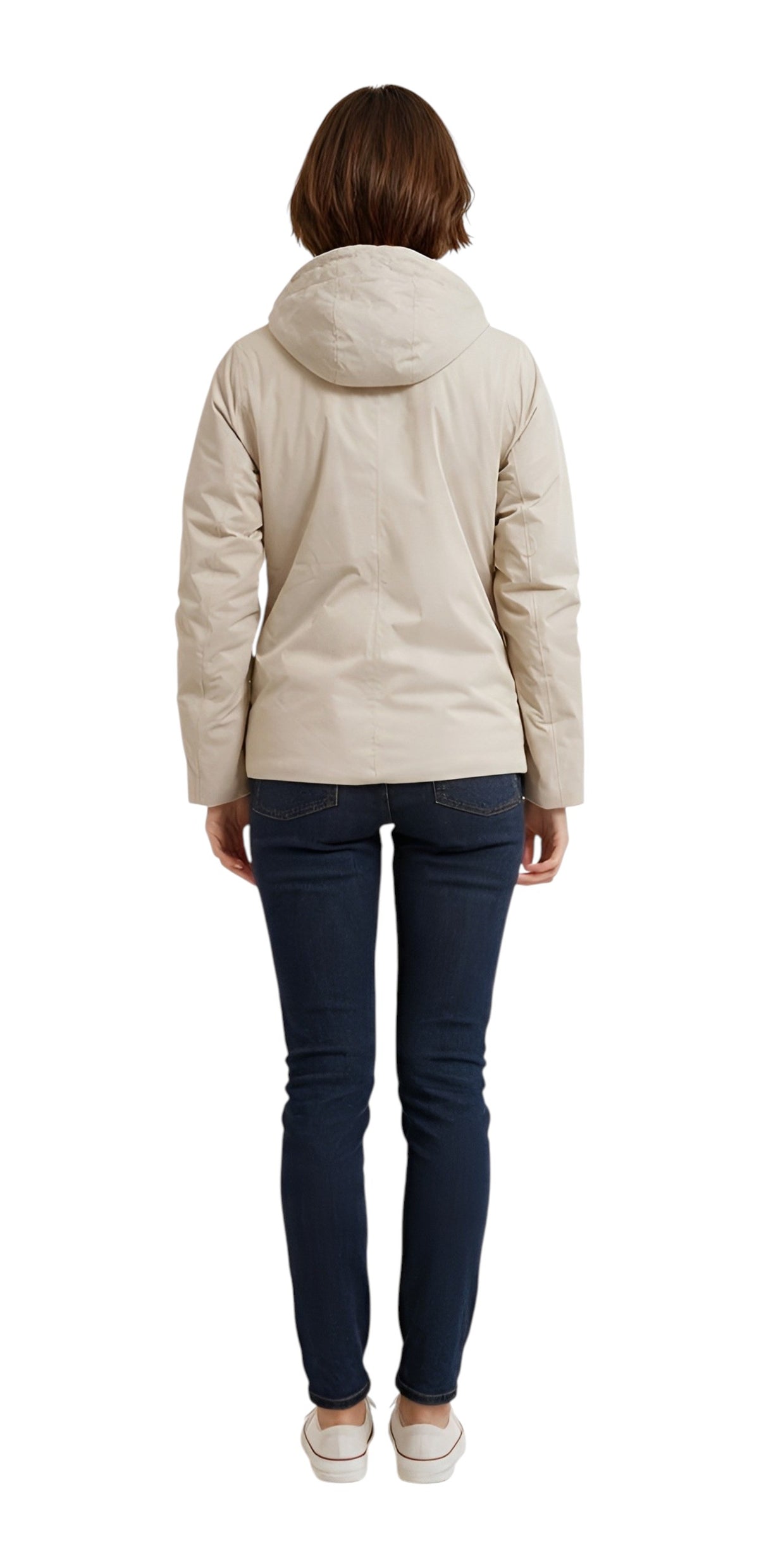 K-WAY Giubbino K-Way donna K81449W DDB Lil Twill Soft Beaver Beige K81449W DDB
