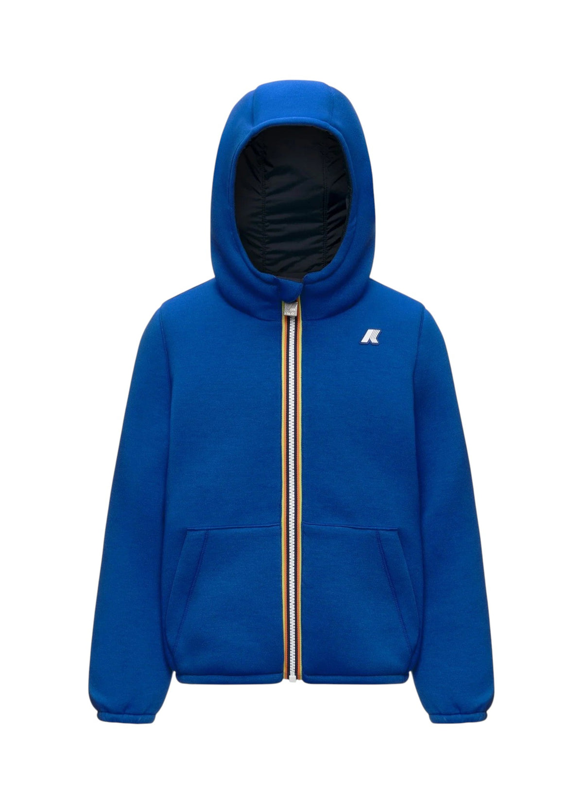 K-WAY Giubbino K-Way bambino K8161BW DAD Jack Spacer Nylon Double Royal Blu K8161BW DAD