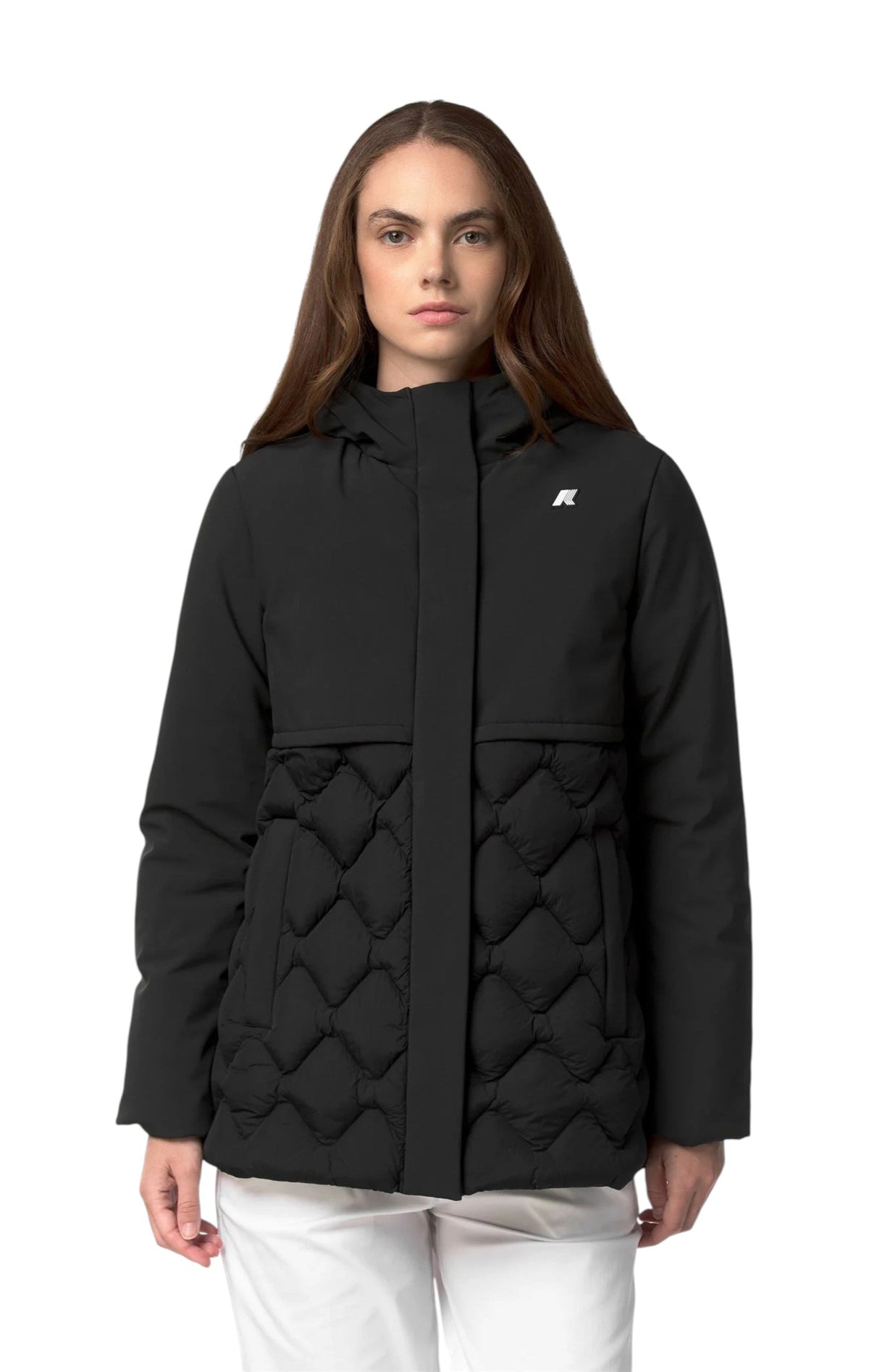 K-WAY Giubbino K-Way donna K8161DW USY Siphane Hybrid Warm Shell Nero K8161DW USY