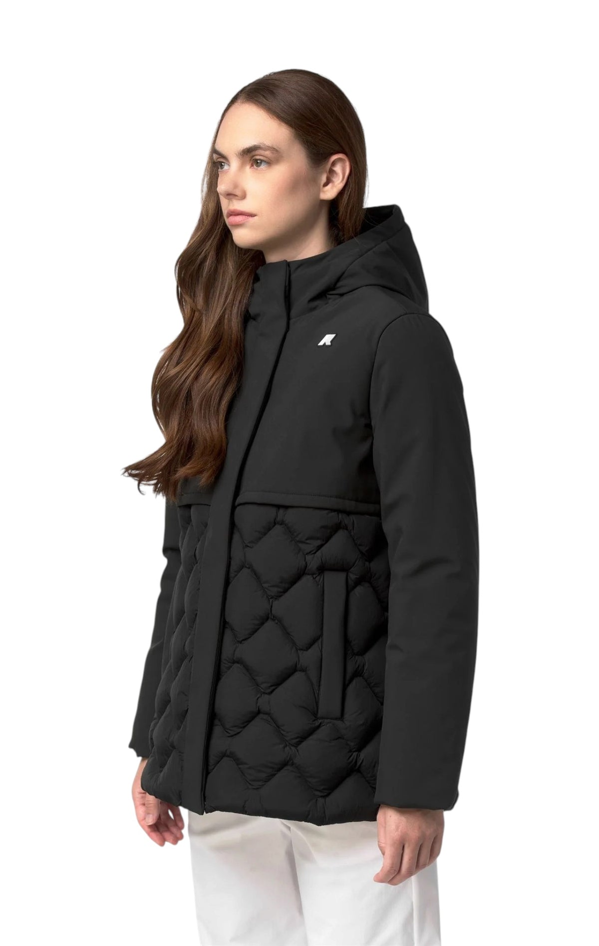 K-WAY Giubbino K-Way donna K8161DW USY Siphane Hybrid Warm Shell Nero K8161DW USY