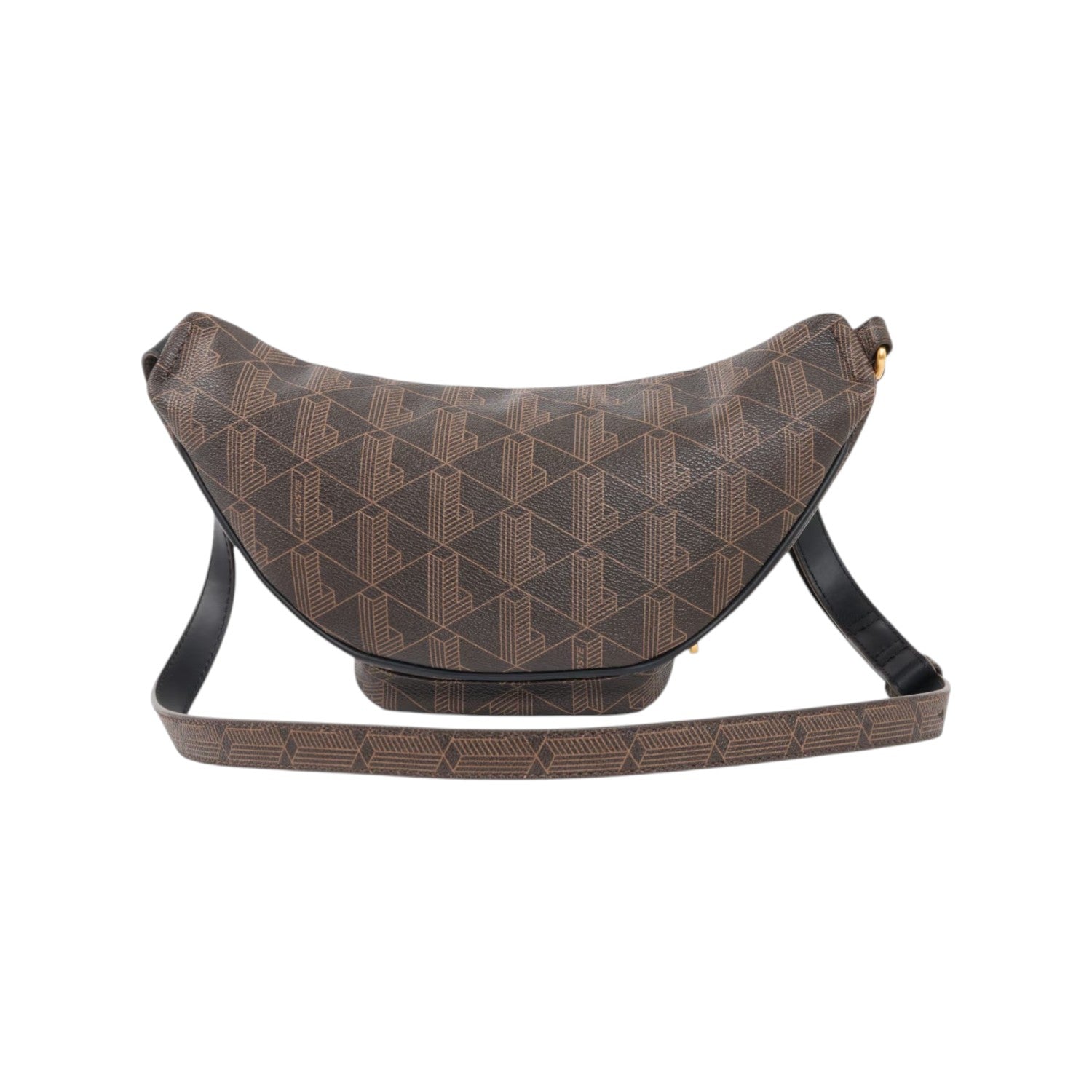 LACOSTE Marsupio LACOSTE uomo NU5420BGT93 The Blend Monogram Slate Marrone NU5420BG T93