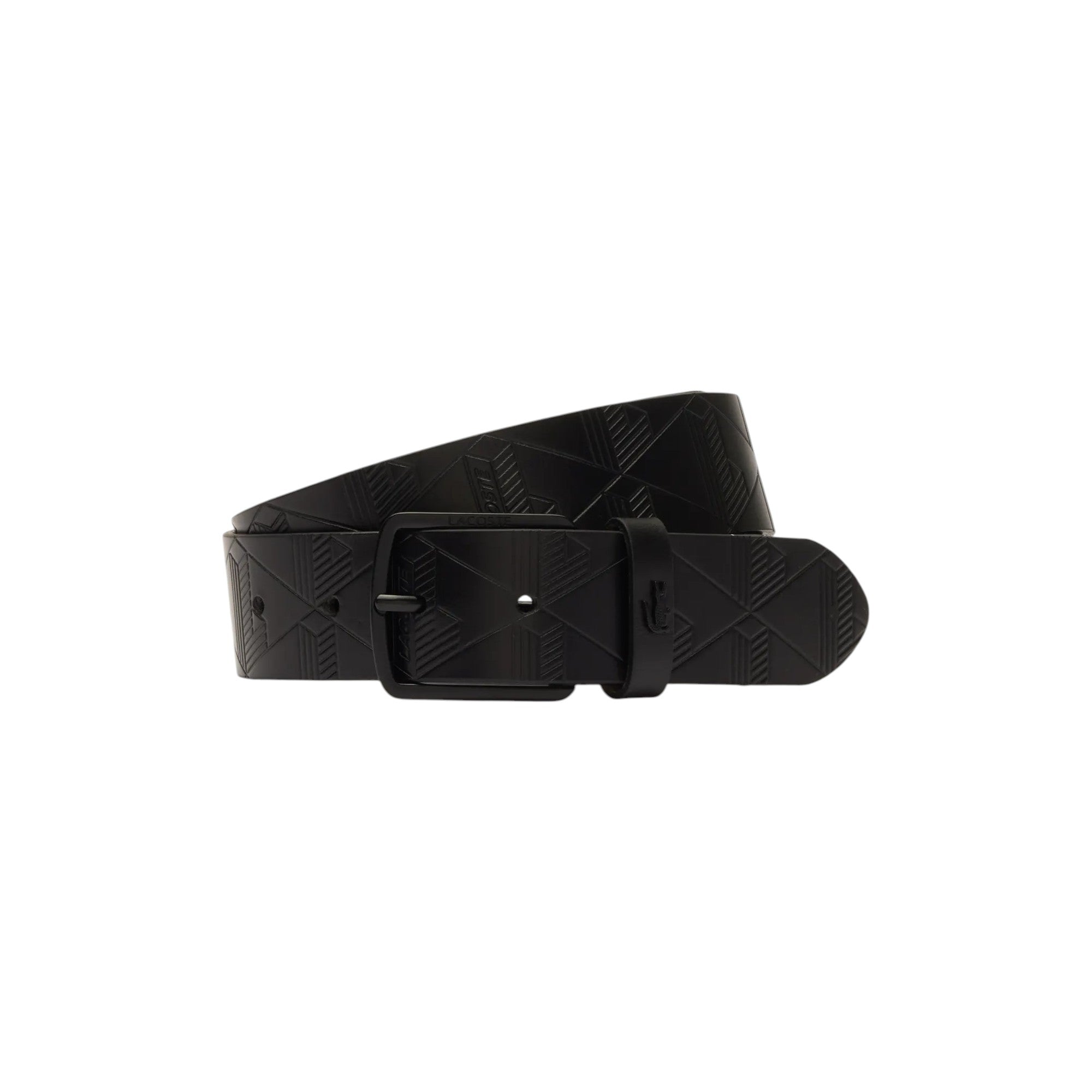 LACOSTE Cintura LACOSTE uomo Embossed Monogram RC4093 000 Nero RC4093 000
