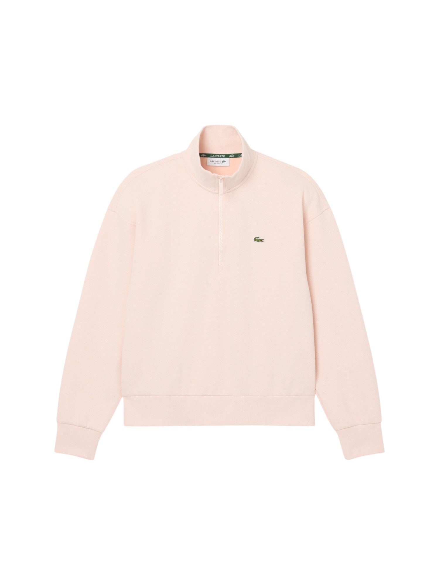 LACOSTE Felpa LACOSTE donna SF5271 3KE Rosa chiaro Oxalis SF5271003KE 3KE
