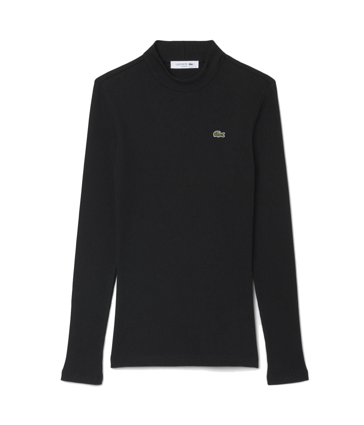 LACOSTE Maglia Lacoste donna TF3164 nera slim TF31640031 031