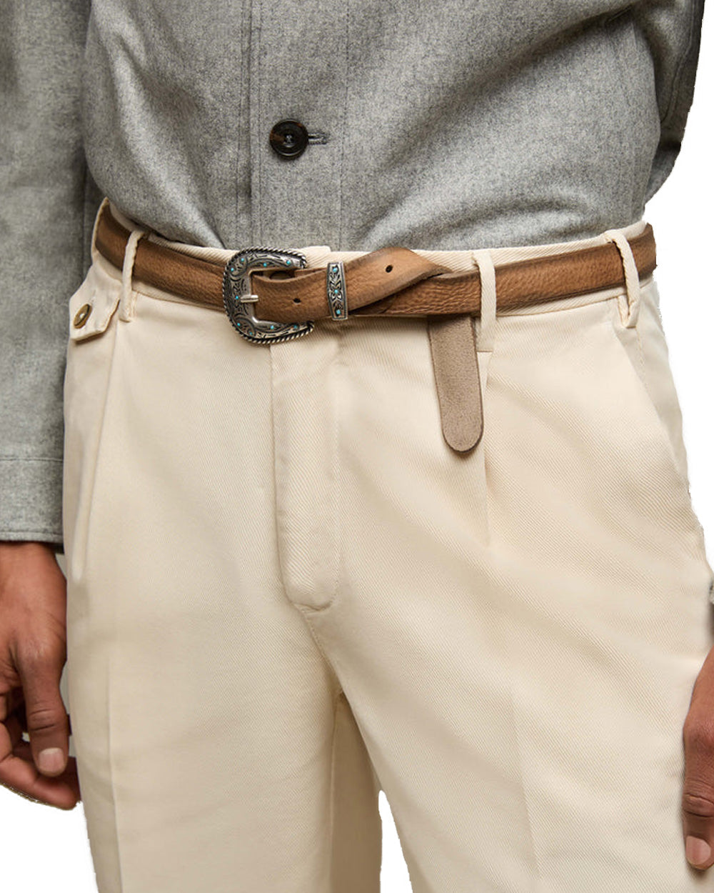 L.B.M. 1911 Cintura L.B.M. 1911 uomo 677669666 Mattone 677669666 1