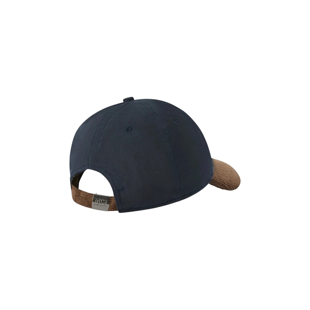 MC2 SAINT BARTH Cappello MC2 Saint Barth uomo BASB0024 00165M 6118 Baseball Wax Corduroy Blu Navy e Marrone BASB002400165M 6118