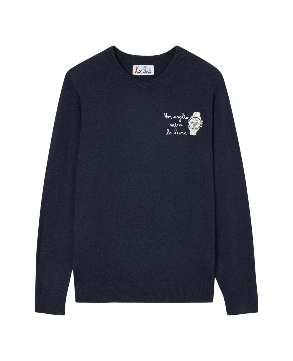 MC2 SAINT BARTH Maglia MC2 Saint Barth uomo HER0024 02930M 61 Heron Light Non Voglio Mica la Luna Blu Navy HER002402930M 61