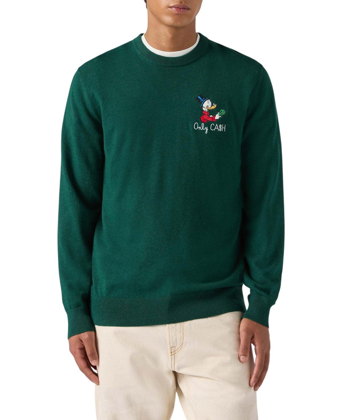 MC2 SAINT BARTH Maglia MC2 Saint Barth uomo HER0024 03386M 51 Heron Light Only Cash Verde HER002403386M 51