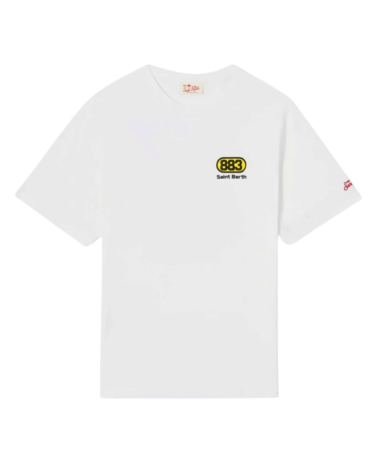 MC2 SAINT BARTH T-shirt MC2 Saint Barth uomo PRL0002 10016L 01N Portland 883 Uomo Ragno Cover Bianco PRL000210016L 01N