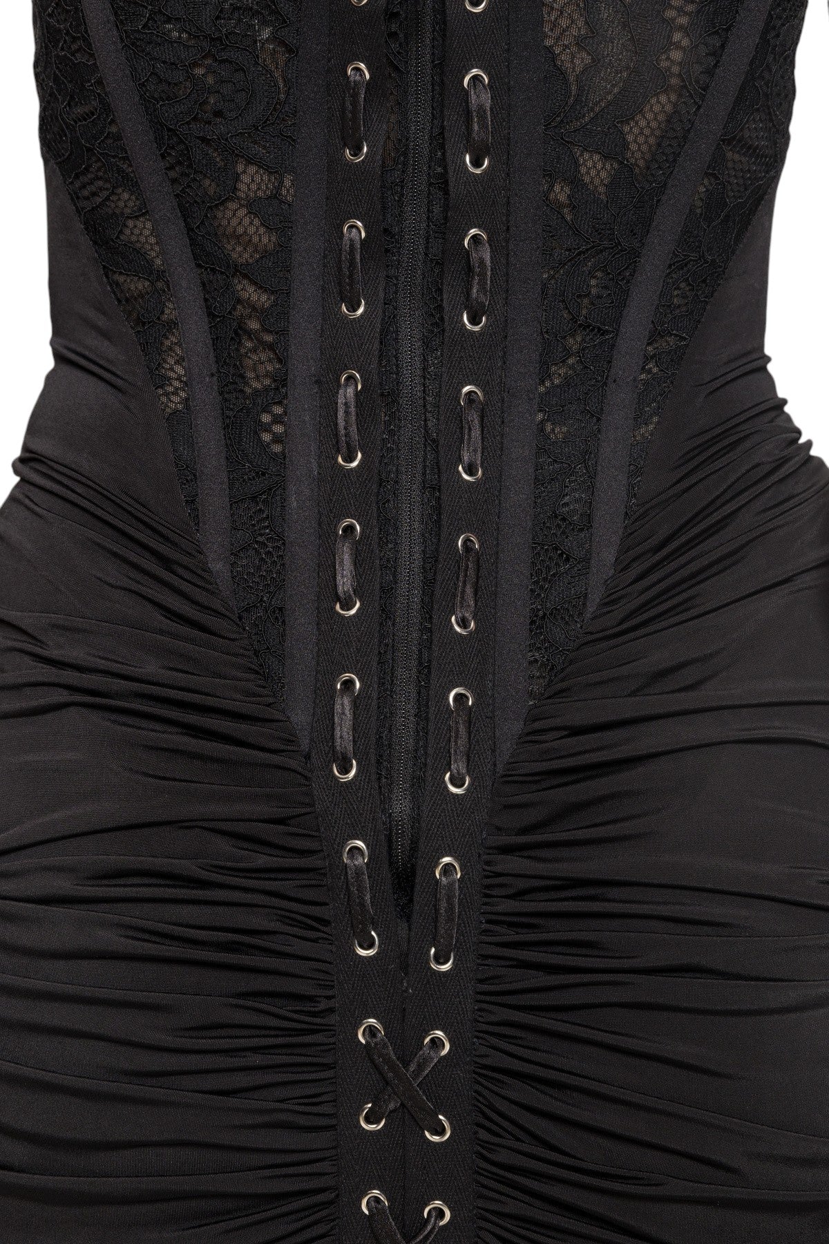 NIssa Abito Nissa donna RS16714 99 corsetto aderente Nero RS16714 99