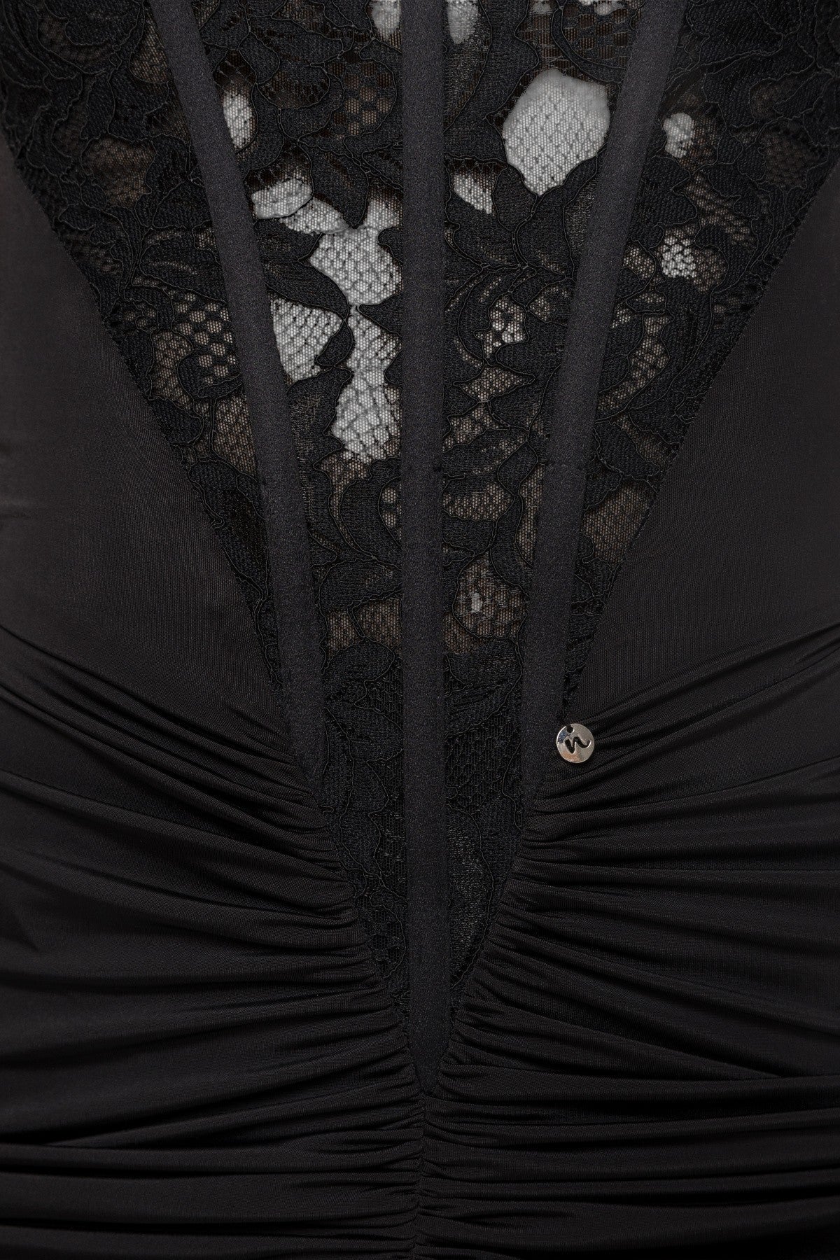 NIssa Abito Nissa donna RS16714 99 corsetto aderente Nero RS16714 99