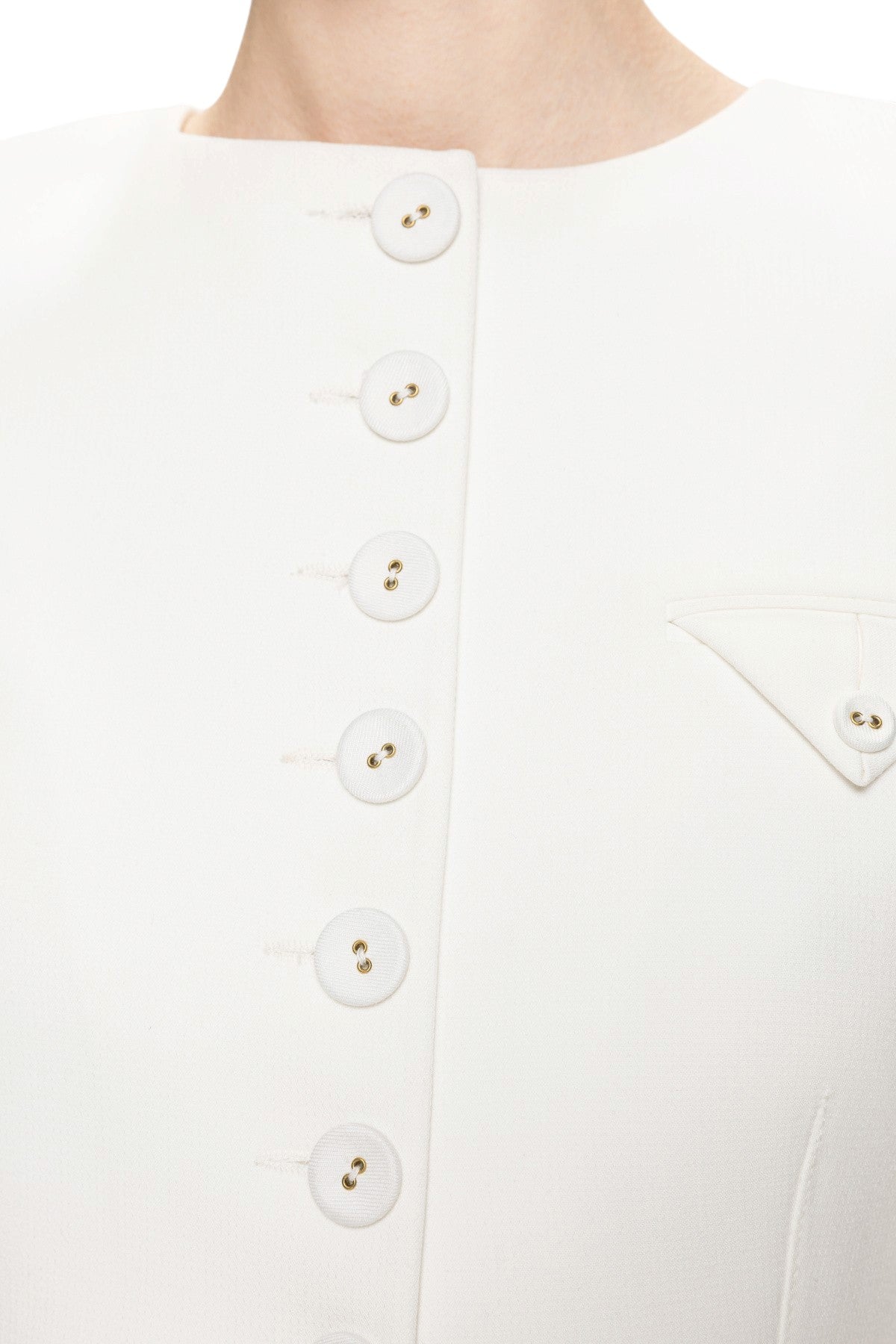 NISSA Blazer Nissa donna S1376 1 corto su misura Bianco S1376 1