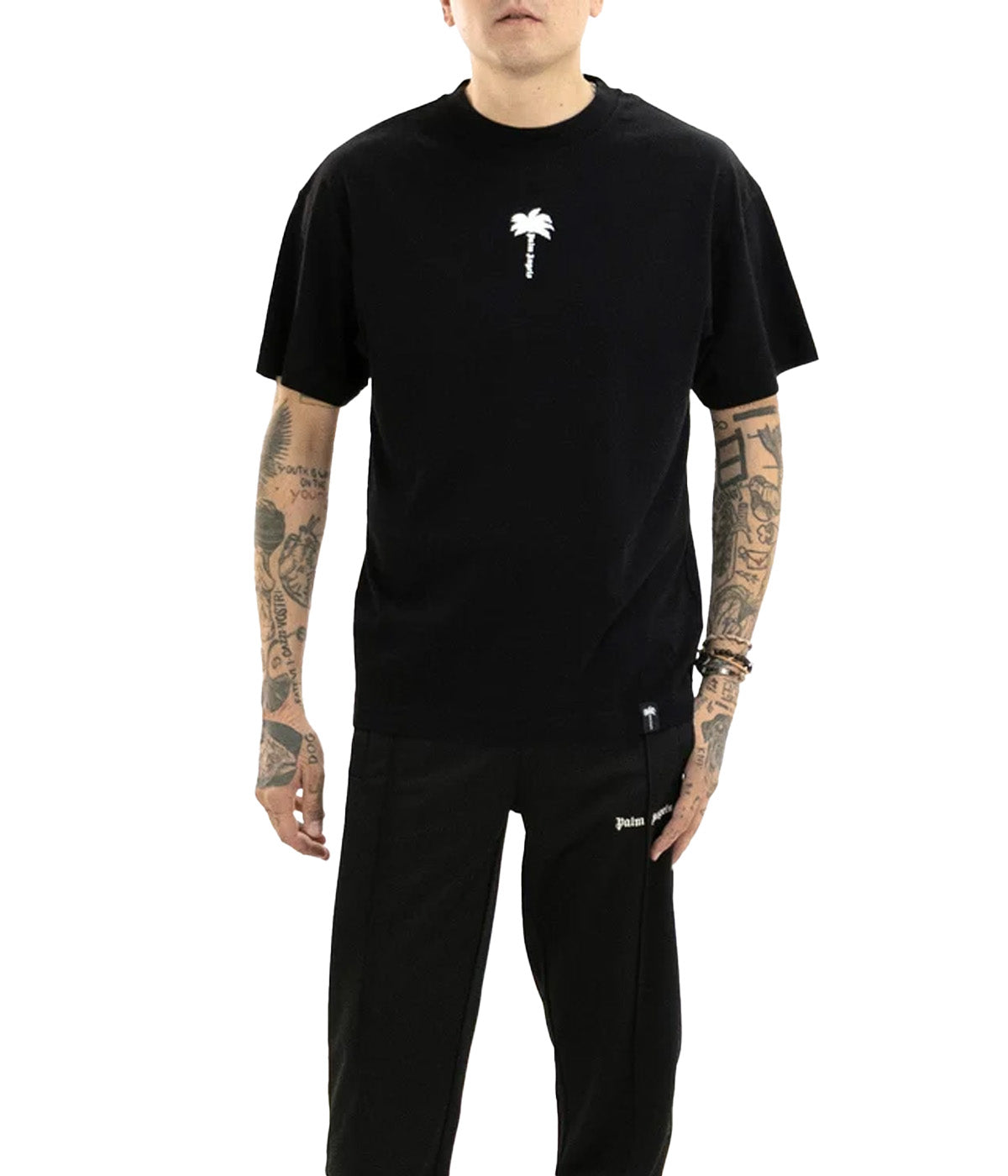 PALM ANGELS T-shirt PALM ANGELS uomo PAMAA001JR008 Nera PAMAA001JR008 1003