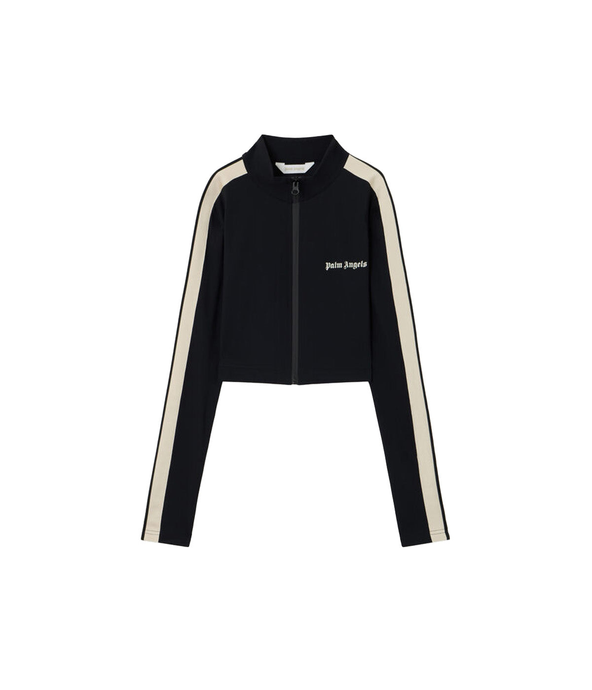 PALM ANGELS Felpa PALM ANGELS donna Classic Logo Training Jacket PAWVO04FB01 Nera<BR/> PAWVO04FB01 1010