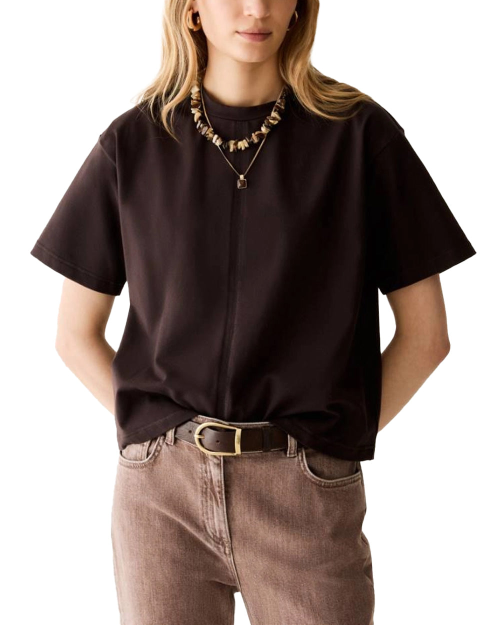PENNYBLACK T-shirt PENNYBLACK donna ALAGGIO 2621976053200 Testa di moro 2621976053200 002