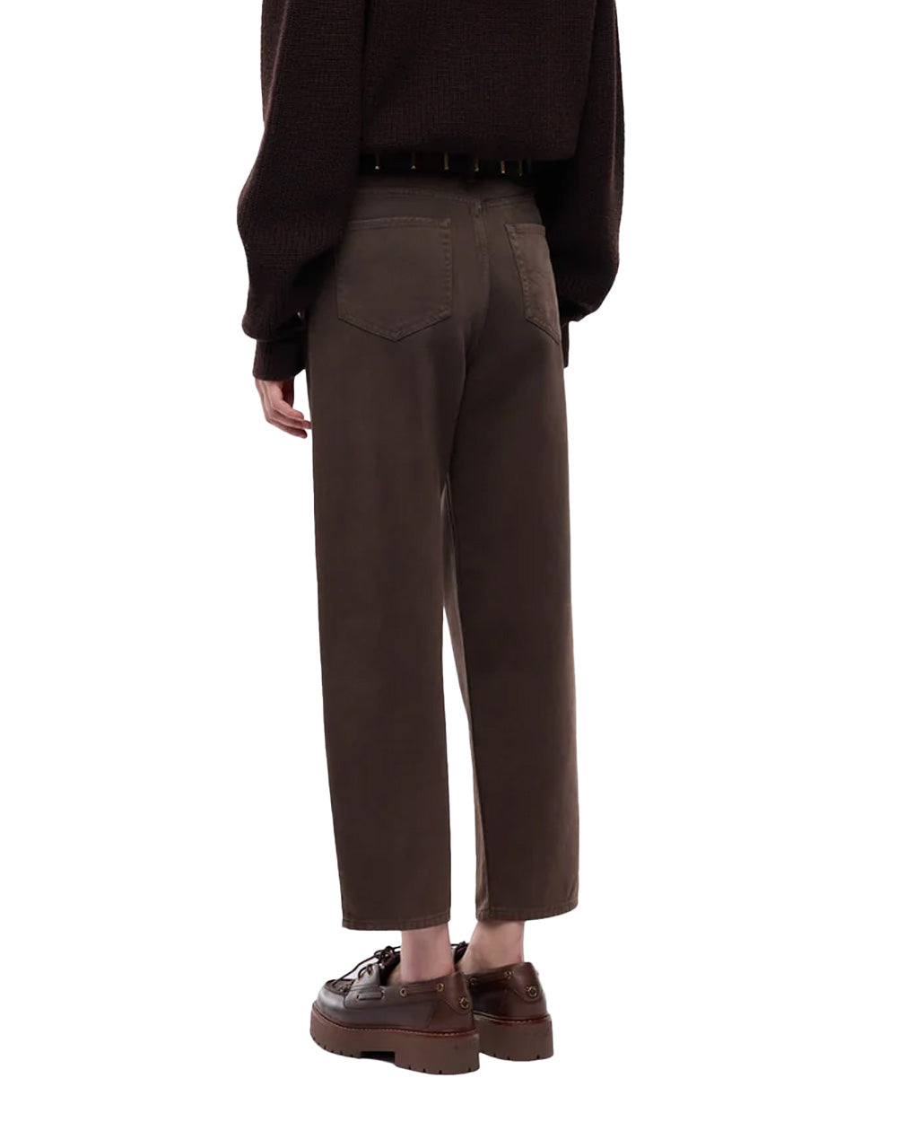PINKO Pantalone PINKO donna 103857A3KU ESTELLE EGG Marrone 103857A3KU L72