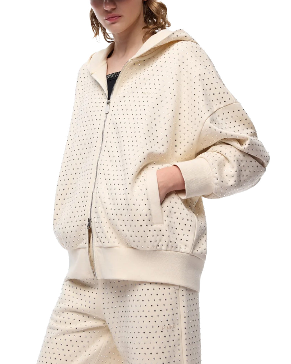 PINKO Felpa PINKO donna 107195A3GU LUGANO Beige 107195A3GU C21