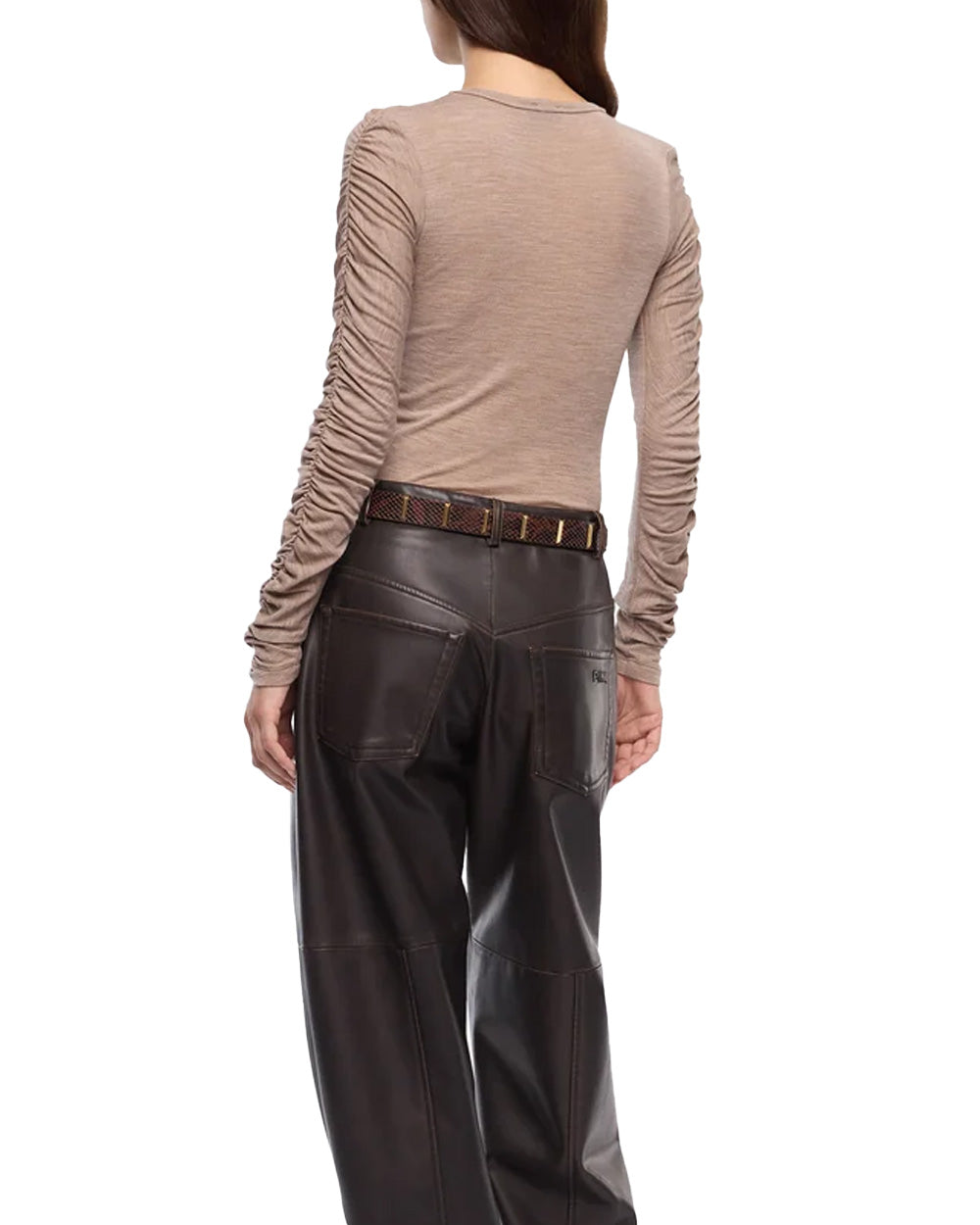 PINKO Maglia PINKO donna 107317A3H0 MUSCARI Beige 107317A3H0 D23