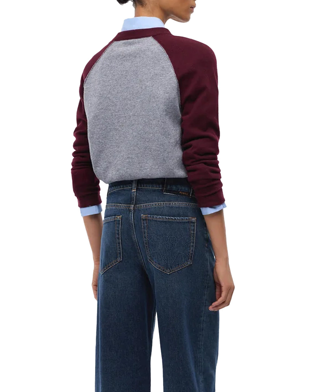 PINKO Maglia PINKO donna 107326A3IO AMSTERDAM Grigia 107326A3IO IY9