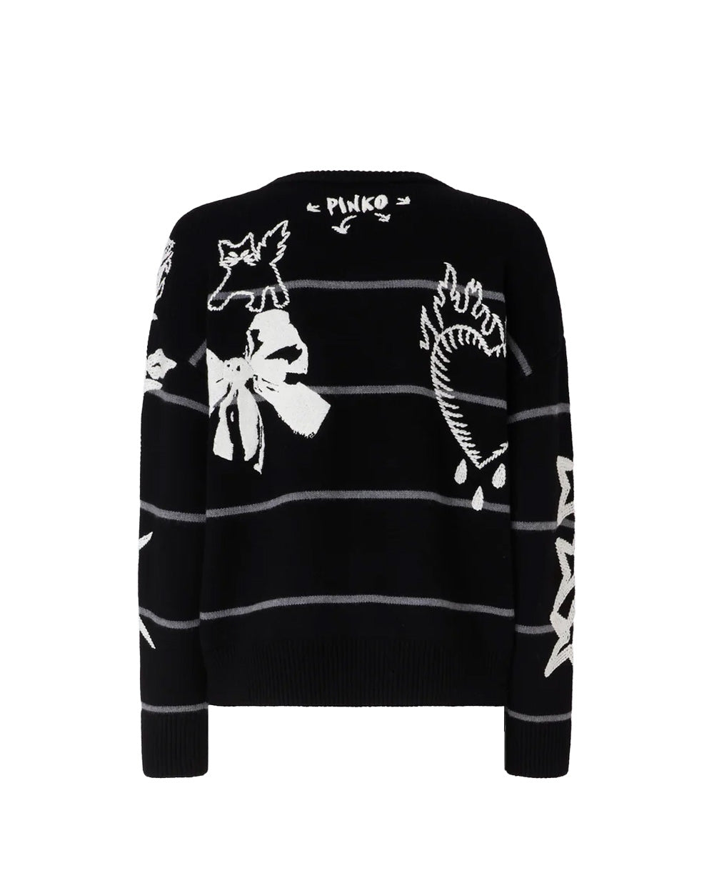 PINKO Maglia PINKO donna 107502A2PK NUOVA ANDROS Nero 107502A2PK ZIK