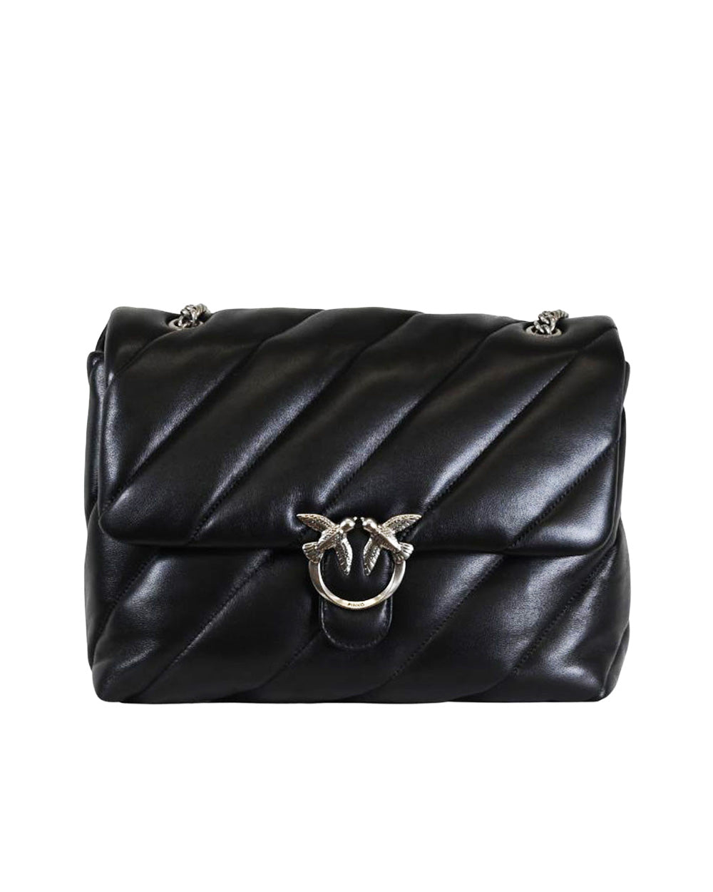 PINKO Borsa PINKO donna 107615A0F2 Love Bag Puff Maxi Quilt New Buckle Nera 107615A0F2 Z99O