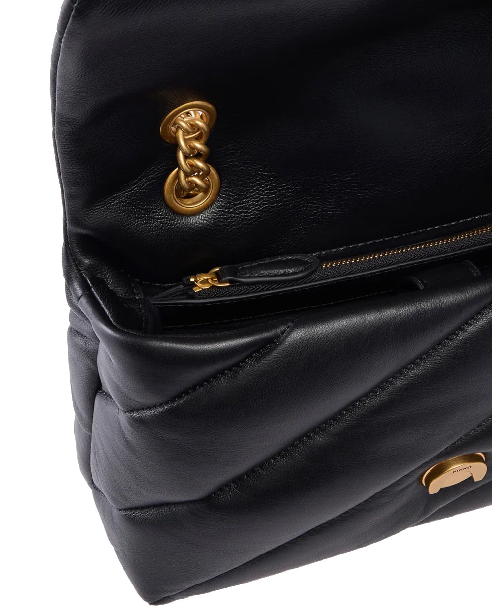 PINKO Borsa PINKO donna 107616A0F2 Love Bag Puff Maxi Quilt New Buckle Nera 107616A0F2 Z99Q