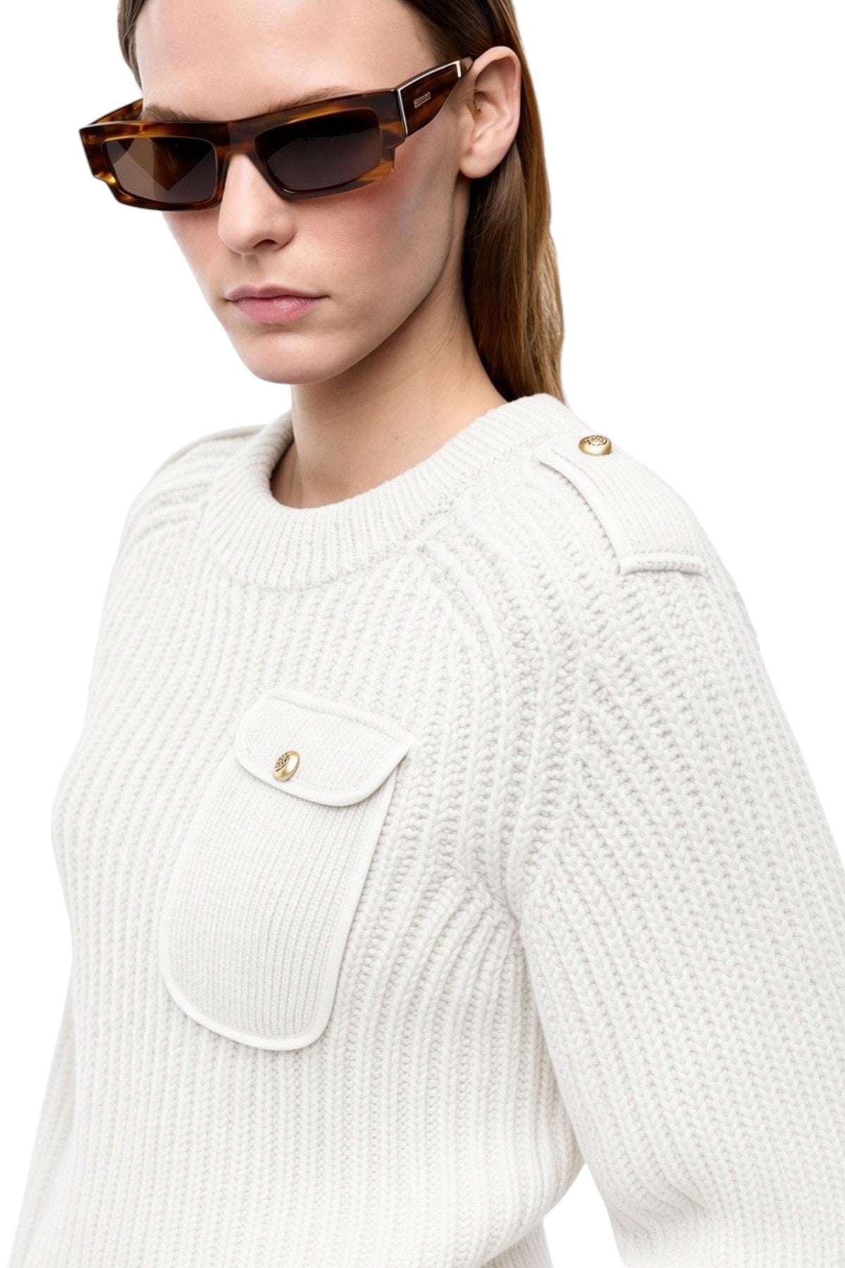 PINKO Maglia Pinko donna 107803A3OH Z06 Miagolio Bianco 107803A3OH Z06