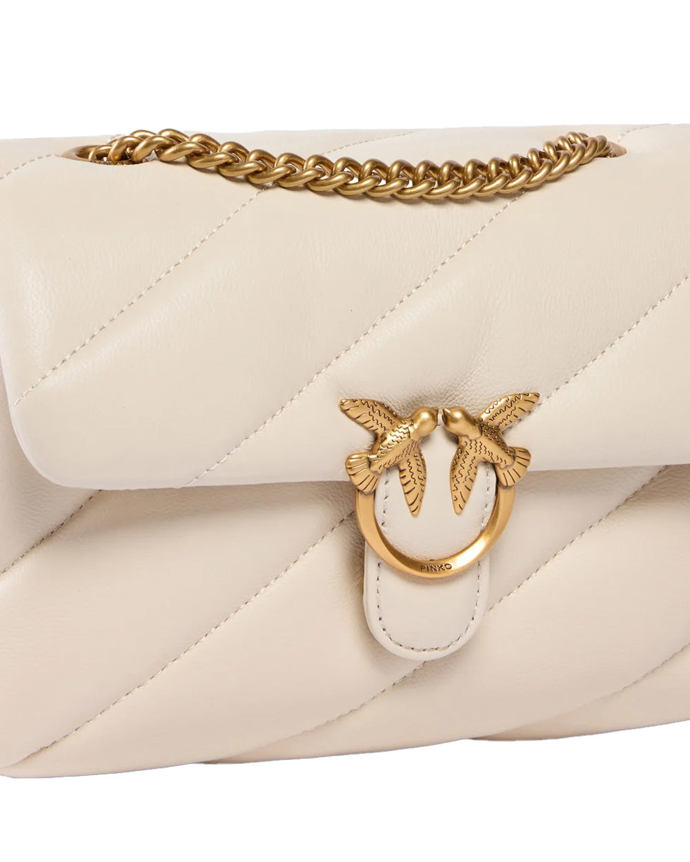PINKO Borsa PINKO donna 107617A0F2 Mini Love Bag Puff Bianca 107617A0F2 Z14Q
