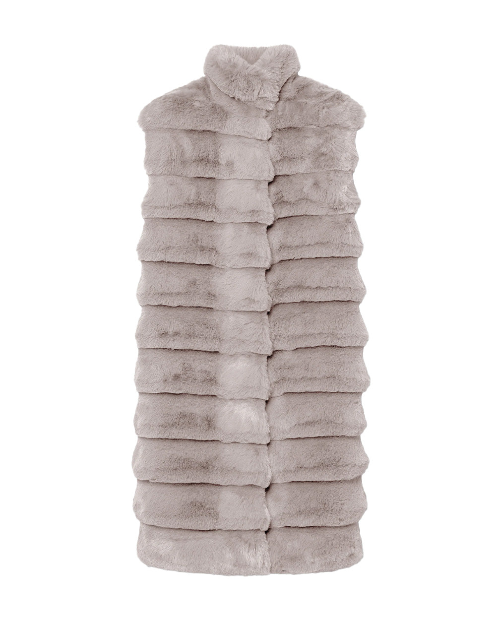 RRD Smanicato Court Long Gilet RRD donna W26592 White sand W26592 83