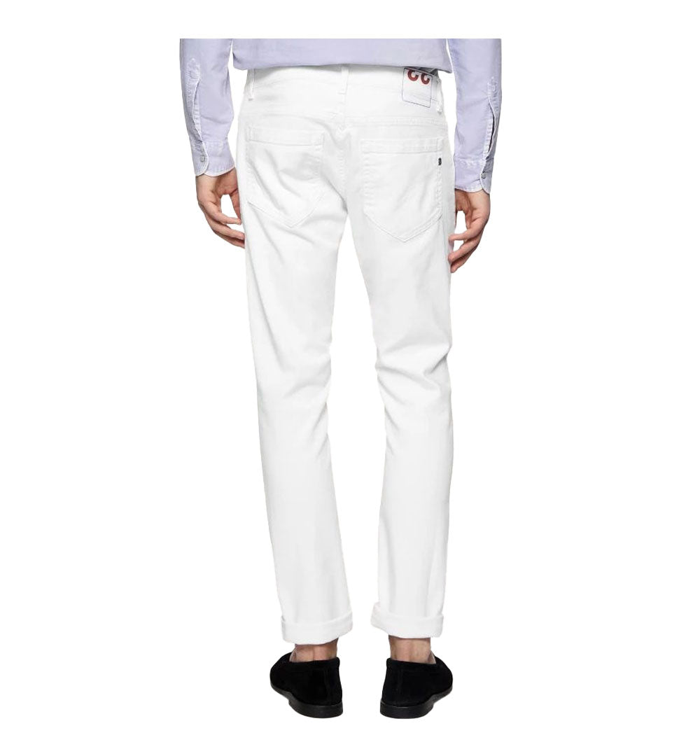 DONDUP Jeans Dondup uomo UP576BS0030 Dian bianco carrot UP576BS0030 PTD 000